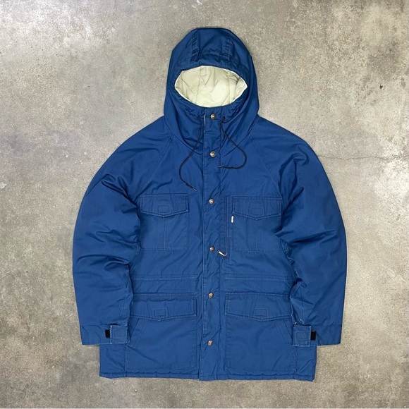 Vintage Levis Quilt Lined Hooded Zip Jacket Trucker Made in USA 60s 70s RARE - Picture 1 of 11